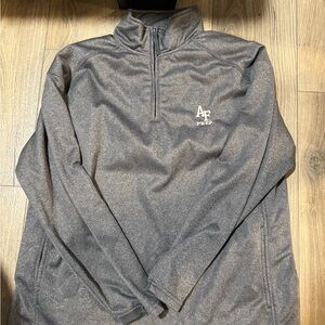 AF Prep Gray Quarter-Zip Pullover